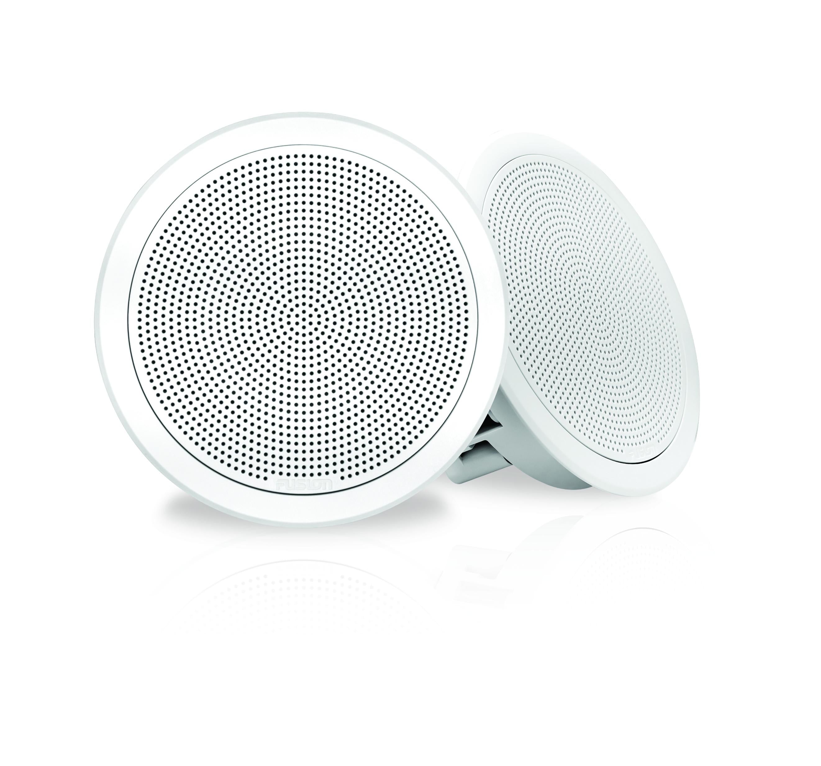 Fusion FM-F65RW 6.5 White Round Flush Mount Speakers