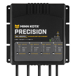 Minn Kota Mk460pcl Precision Charger 4 Bank 15 Amps