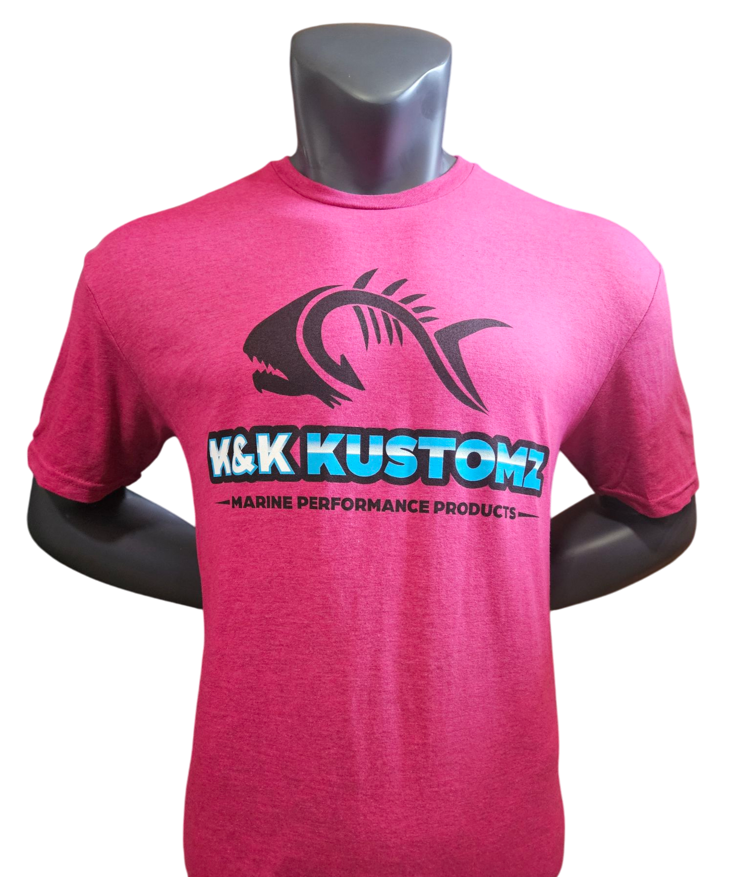 K and K Kustomz T-Shirt (Antique Heliconia)