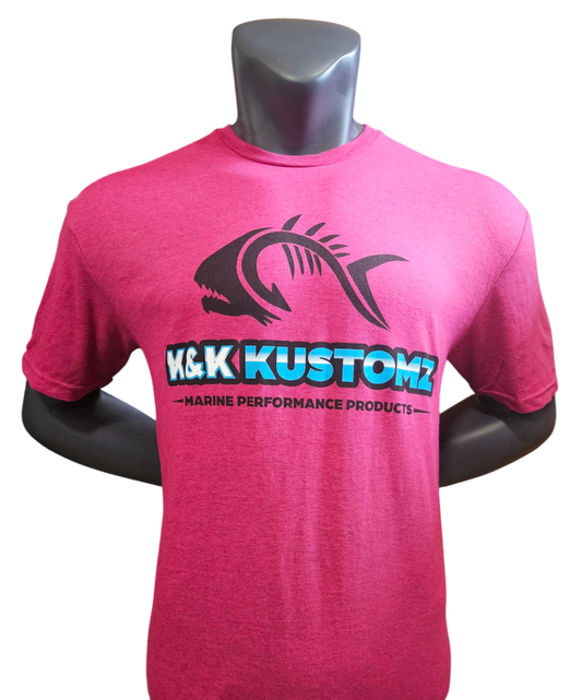 K and K Kustomz T-Shirt (Antique Heliconia)