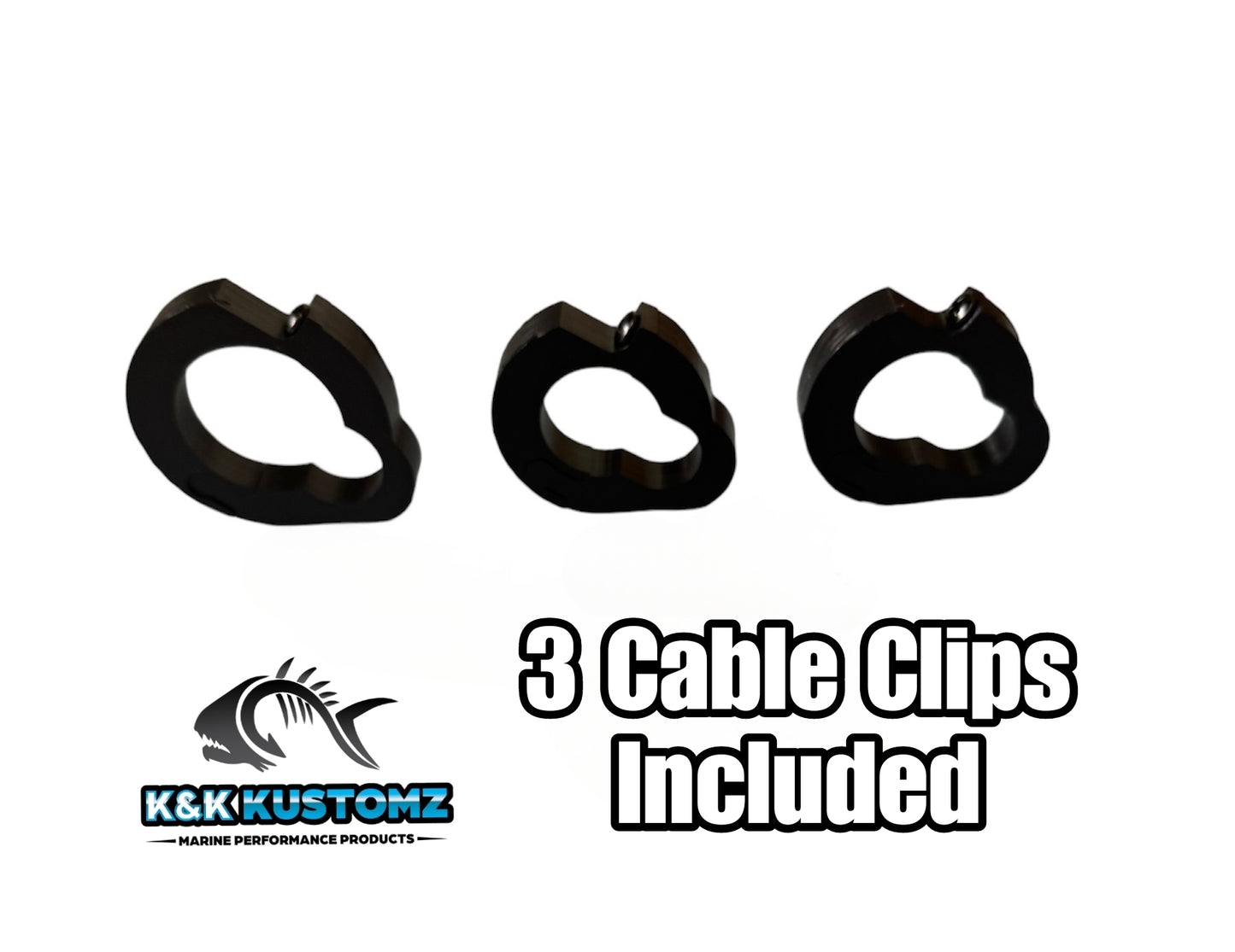 Lowrance Ghost Cable Management 3 clip only set