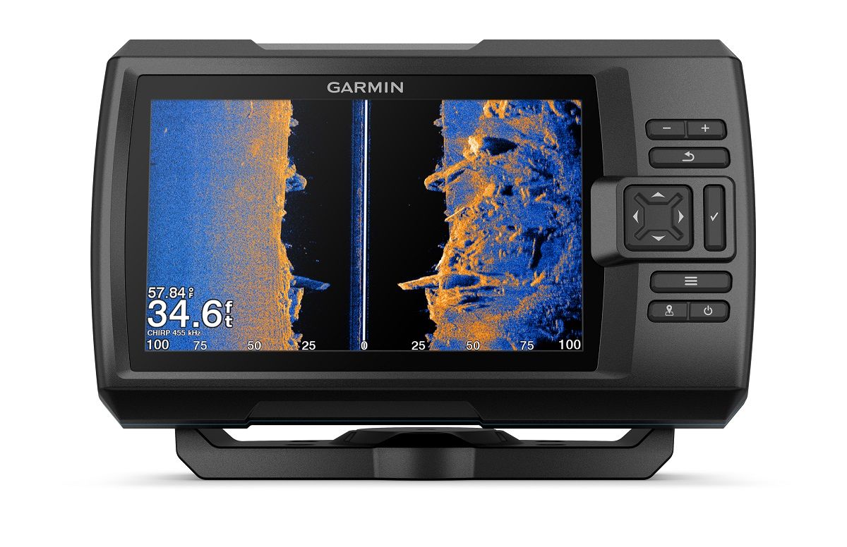 Garmin Striker Vivid 7sv 7"" Fishfinder Gps Track Plotter No Transducer