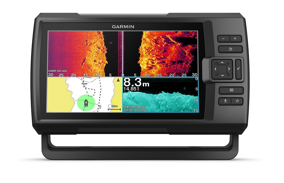 Garmin Striker Vivid 9sv 9"" Fishfinder Gps Track Plotter No Transducer