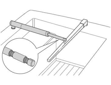 Raymarine 3"" Pushrod Extensio