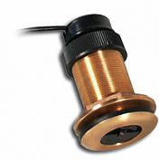 Furuno 235dst-mse Low Profile Bronze Thru-hull Depth/speed And Temp Nmea0183 Smart Sensor