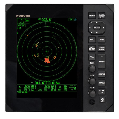 Furuno Fr10 10.4"" Portrait Style Radar Display Works With Drs Antennas