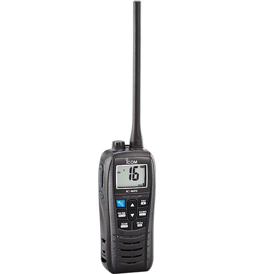 Icom M25 Floating Handheld Vhf Black 5 Watts