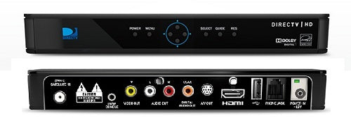 Directv H25 Hd Receiver With Rf  Remote Reman