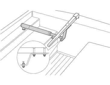 Raymarine 5 Tiller Bracket