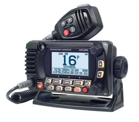 Standard Explorer Black 25 Watt Vhf Nmea 2000