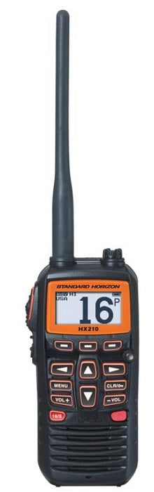 Standard Hx210 Hand Held Vhf 6 Watt Floating